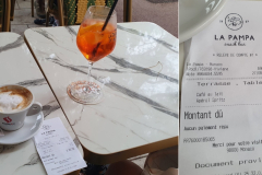Côte d’Azur Reise Monaco. Snackbar La Pampa