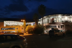 Côte d’Azur Reise Monaco. Auchan Hypermarché in Grasse