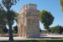 Triumphbogen Arc de Triomphe von Orange. Sehr beeindruckend