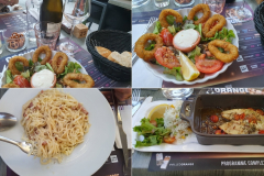 Ankunft im Hotel Restaurant Campanile in Orange. Gemütliches Abendessen