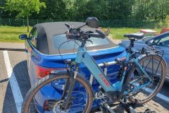 Cabriofahrt bei 33 Grad durch sonniges Süddeutschland