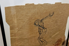 Vernissage der Frühlingsausstellung von Pavel Miguel in Karlsruhe – Besucher entdecken Zeichnungen und Skulpturen des Künstlers