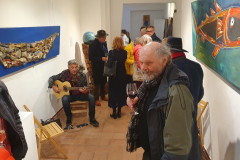 Kunstwerke von Pavel Miguel in der Galerie Karlsruhe 2025, Skulpturen und Objekte aus Holz, Metall, Keramik und Bronze