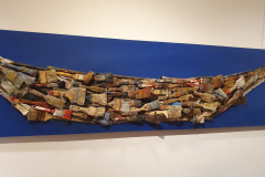 Kunstwerke von Pavel Miguel in der Galerie Karlsruhe 2025, Skulpturen und Objekte aus Holz, Metall, Keramik und Bronze