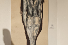 Vernissage der Frühlingsausstellung von Pavel Miguel in Karlsruhe – Besucher entdecken Zeichnungen und Skulpturen des Künstlers