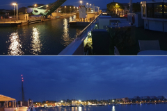 Flussreise Lyon Mittelmeer Etappe 7 - Port-St.-Louis - Am Morgens im Hafen