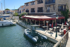 Côte d’Azur Reise Port Grimaud – Saint-Tropez. Pizzeria La Marinara