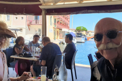 Côte d’Azur Reise Port Grimaud – Saint-Tropez. Pizzeria La Marinara