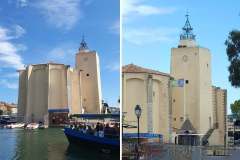 Côte d’Azur Reise Port Grimaud – Saint-Tropez.  Kirche Saint-François d’Assise