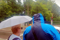 Spaziergang durch Regensburg mit Regenschirm – vor dem Konzert von Vicky Leandros