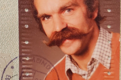 Reisepass 1980 von Werner Deck – erster Reisepass ohne Einreisestempel