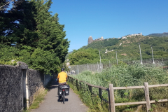 Rhône-Radweg 2026 – 3. Etappe von Le Pouzin nach Mornas mit Eindrücken der Strecke, Sehenswürdigkeiten, Pausen und Landschaft entlang der ViaRhôna