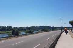 Rhône-Radweg 2026 – 3. Etappe von Le Pouzin nach Mornas mit Eindrücken der Strecke, Sehenswürdigkeiten, Pausen und Landschaft entlang der ViaRhôna