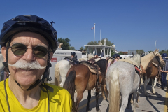 Die letzte Etappe auf dem Rhône-Radweg führte von Saintes-Maries-de-la-Mer nach Montpellier – durch die Camargue, vorbei an Flamingos, Lagunen und dem Mittelmeer
