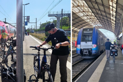 Rhône-Radweg 2026 – Rückreise mit Fahrrädern von Montpellier über Lyon zurück nach Deutschland