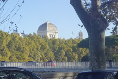 Romreise mit Andreas Englisch 2025. Fahrt zur Kapelle Sancta Sanctorum