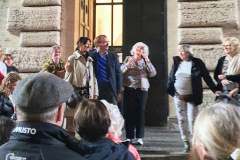 rom-reise-mit-andreas-englisch-2025-ausgang-vatikanische-museen-18. Danke an Signora "Piano Piano"