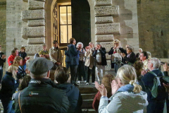 rom-reise-mit-andreas-englisch-2025-ausgang-vatikanische-museen-21. Anerkennender Beifall