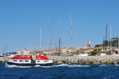 Côte d’Azur Reise Port Grimaud – Saint-Tropez. Hafen Saint-Tropez