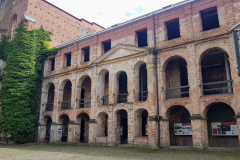 Detailaufnahme historischer Innenraum der Schlossanlage Dargun
