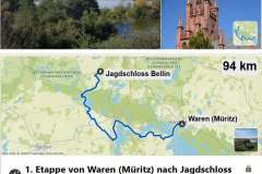 Radtour-Mecklenburger-Seenplatte-erste-Etappe-von-Waren-nach-Jagdschloss-Bellin