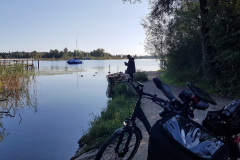 Idylle am Chiemsee bei der Radtour am Chiemsee im Chiemgau, September 2025, Tag 2