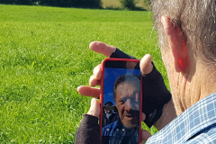 Selfie auf der Radtour am Chiemsee im Chiemgau, September 2025, Tag  2