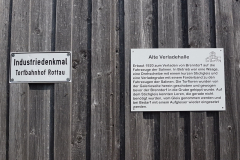 Museum Torfbahnhof. Radtour am Chiemsee im Chiemgau, September 2025, Tag 3