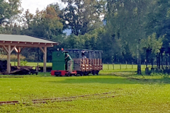 feldbahn Museum Torfbahnhof. Radtour am Chiemsee im Chiemgau, September 2025, Tag 3