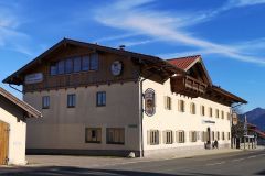 Gasthof Messerschmied. Radtour am Chiemsee im Chiemgau, September 2025, Tag 3