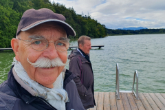 Am Hartsee. Tag 4 - Radtour Chiemsee Chiemgau September 2025