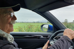 Trotz Regen gute Laune. Radtour Chiemsee Chiemgau September 2025, Tag 4