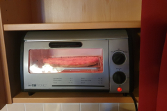  Pizza im Backofen. Tag 4 - Radtour Chiemsee Chiemgau September 2025