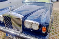 Gut gepflegter Rolls-Royce Silver Shadow II mit glänzendem Chrom, TÜV ohne Mängel