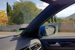 Côte d’Azur Rückreise Turin – auf der Autobahn bei Nizza