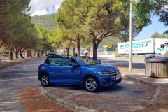 Côte d’Azur Rückreise Turin – auf der Autobahn. Pause höhe Monaco