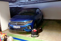 Côte d’Azur Rückreise Turin – Turin, im Parkhaus am Bahnhof