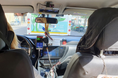 Côte d’Azur Rückreise Turin –  im Taxi