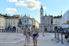 Côte d’Azur Rückreise Turin – Piazza San Carlo Turin. 