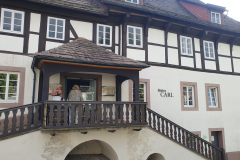 Außenansicht des Schlossbistros Fürstenberg