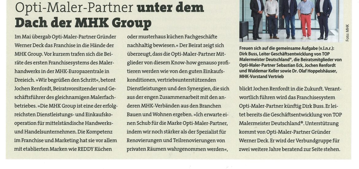 Artikel aus Fachzeitschrift Mappe