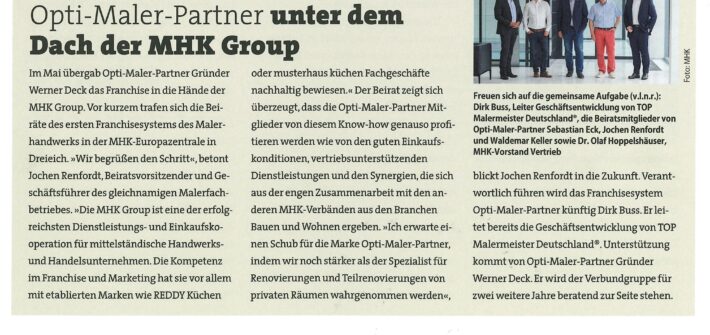 Artikel aus Fachzeitschrift Mappe