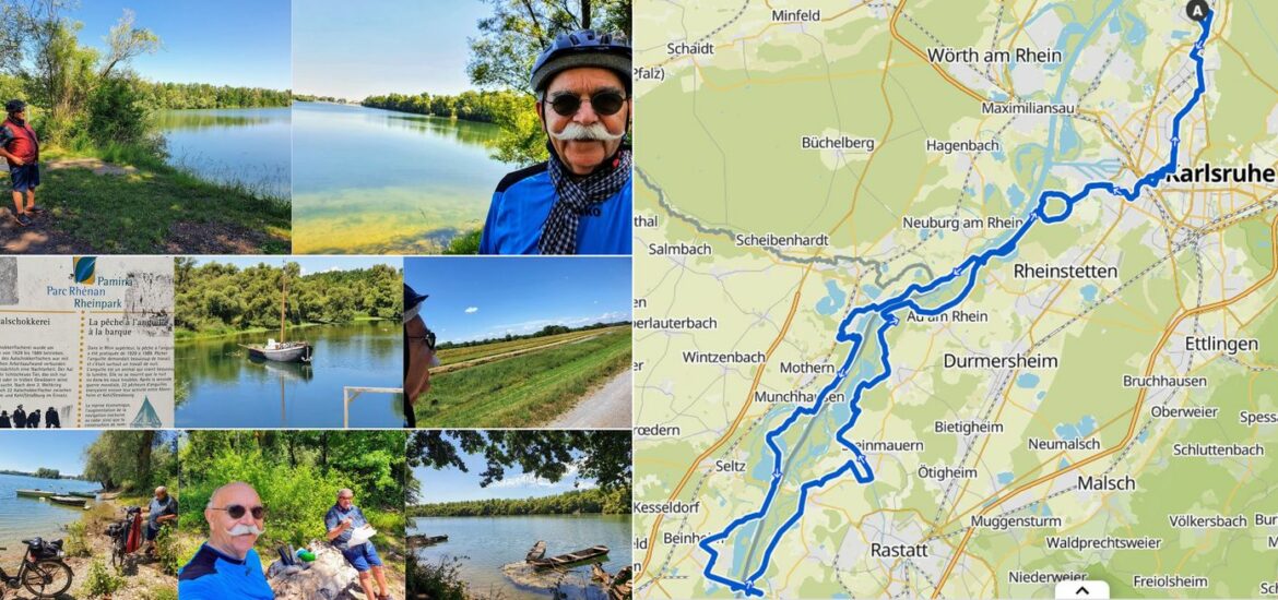 Radtour mit Anton am heutigen Freitag
