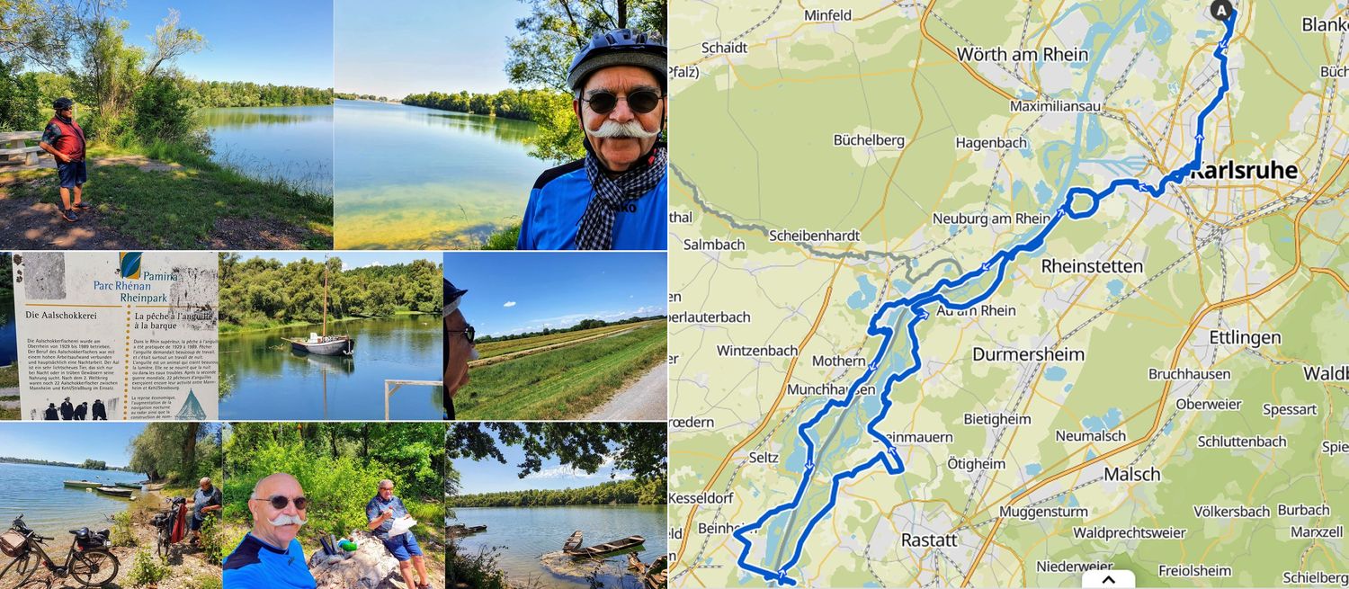 Radtour mit Anton am heutigen Freitag
