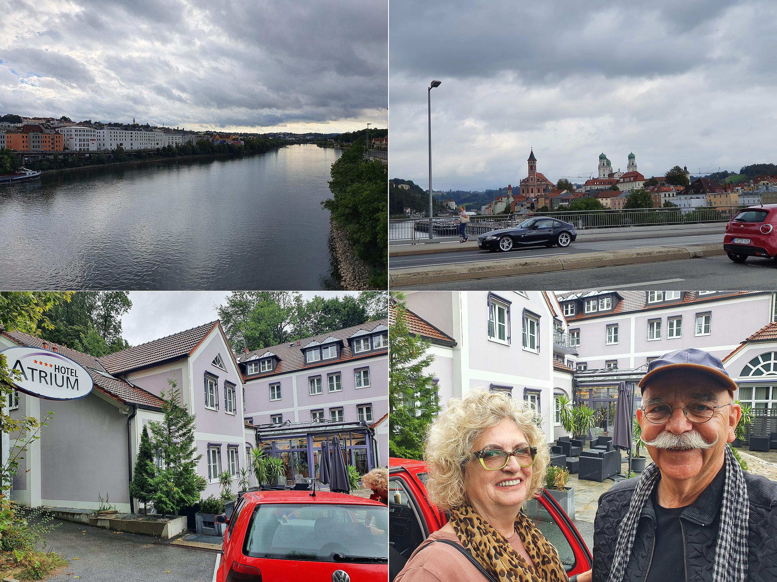 Gut im trüben Passau angekommen