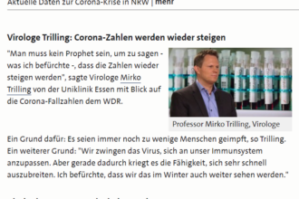 Corona. Was erwartet uns im Herbst