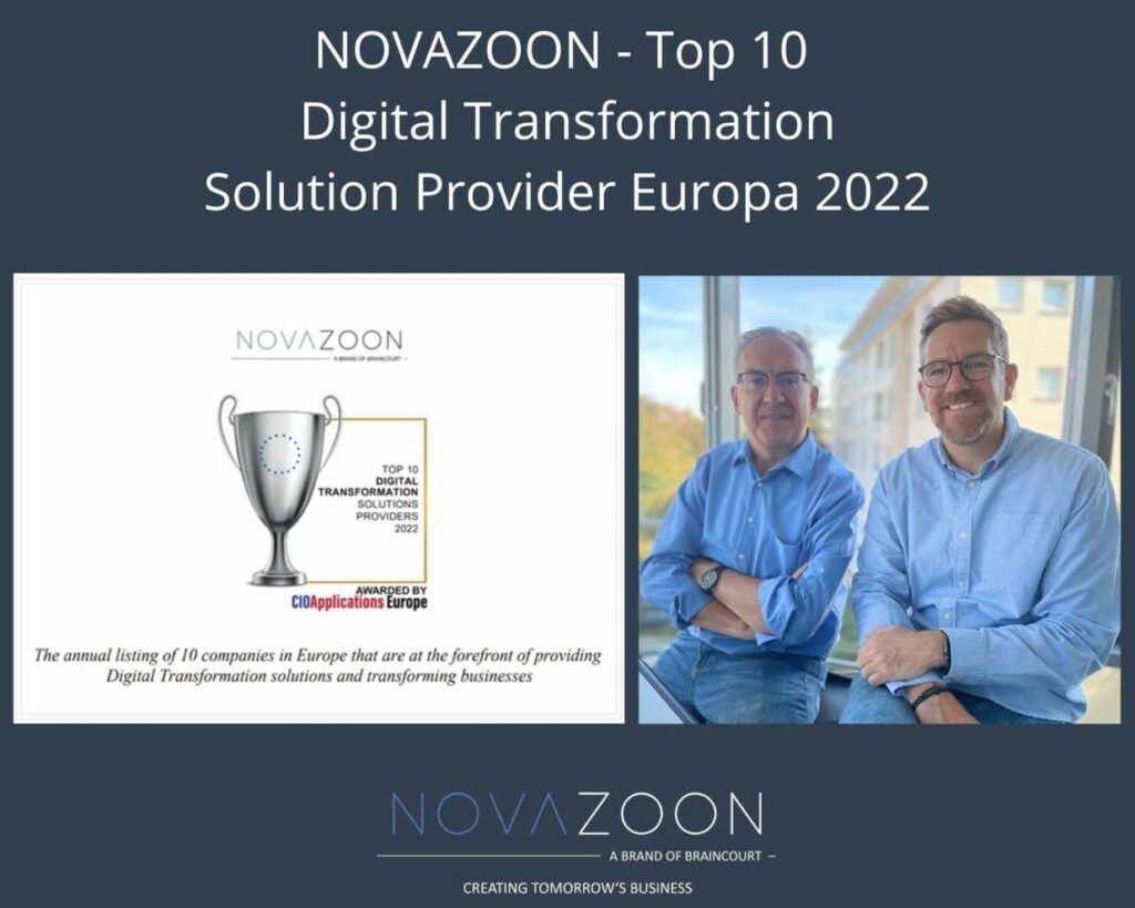 NOVAZOON TOP 10 Digital Transformation Bastian Deck