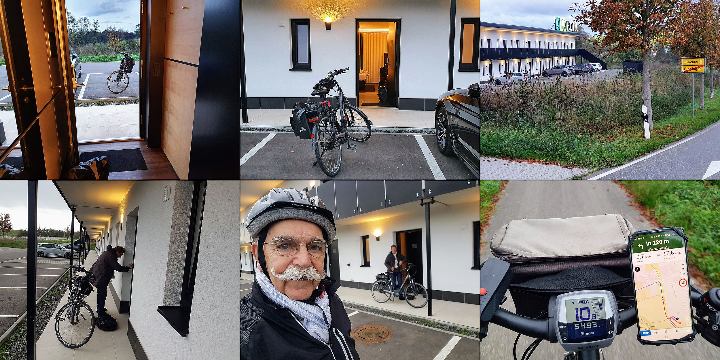 Aufbruch im Hotel