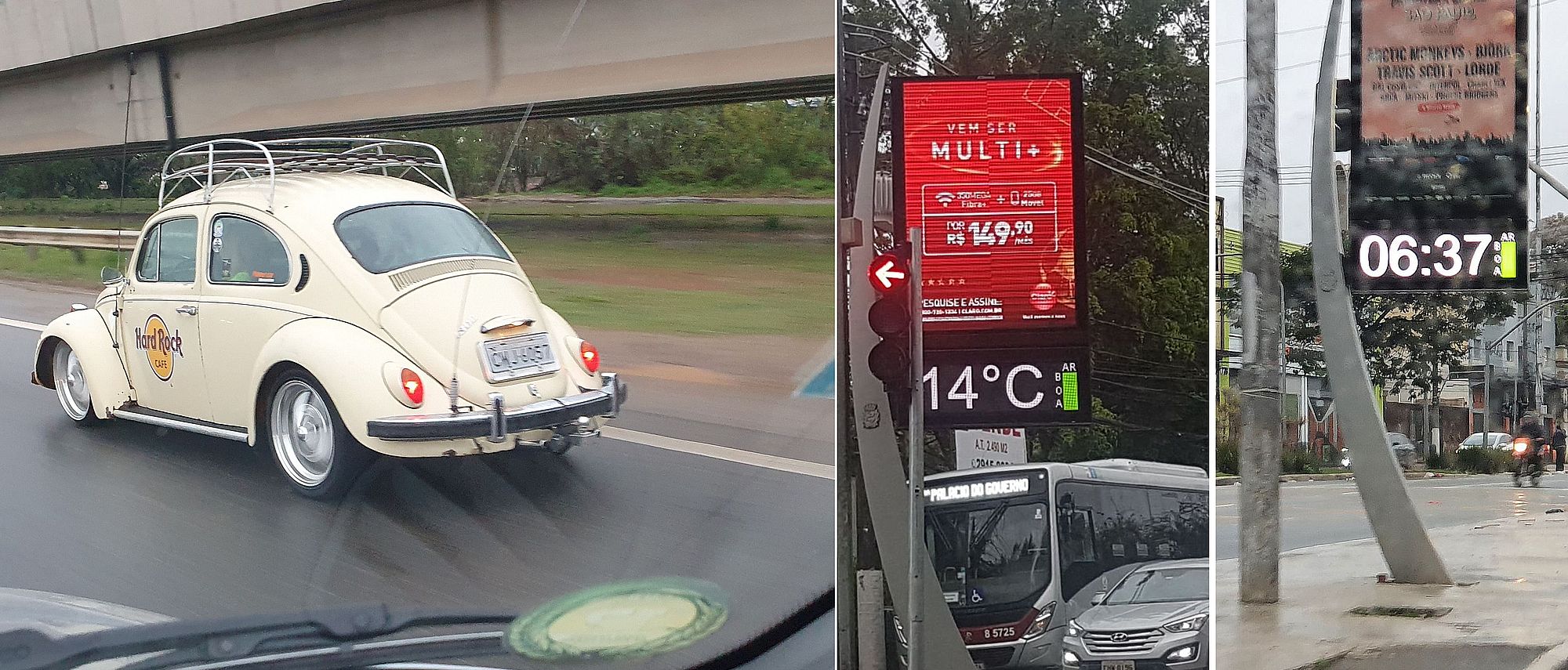 deutsche Herbsttemperaturen in Sao Paulo