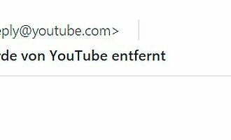 Mein Youtube Kanal entfernt - gesperrt